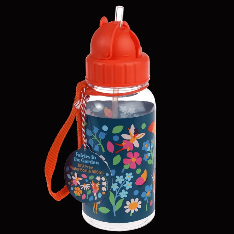 Rex London Children's water bottle with straw 500ml - Fairies in the Garden Best