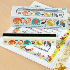 Rex London Children's wooden harmonica - Wild Wonders Best