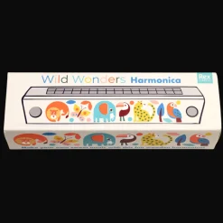 Rex London Children's wooden harmonica - Wild Wonders Best