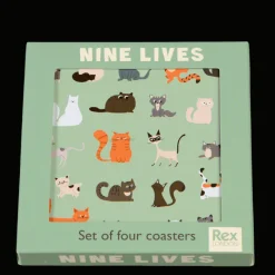 Rex London Coasters (set of 4) - Nine Lives Online
