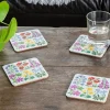 Rex London Coasters (set of 4) - Wild Flowers Sale