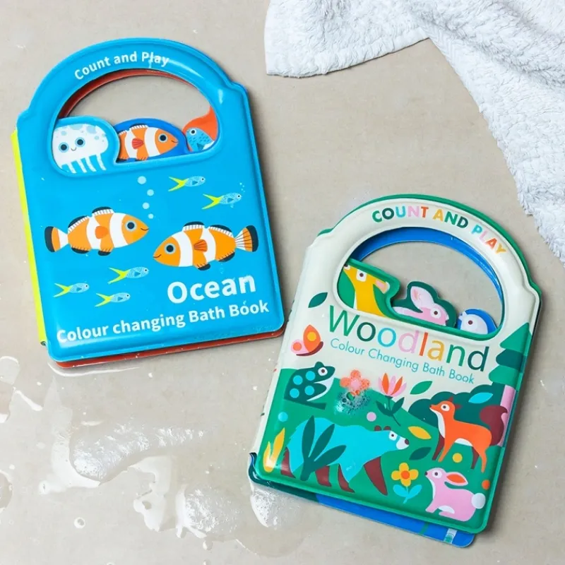 Rex London Colour changing bath book - Ocean Clearance