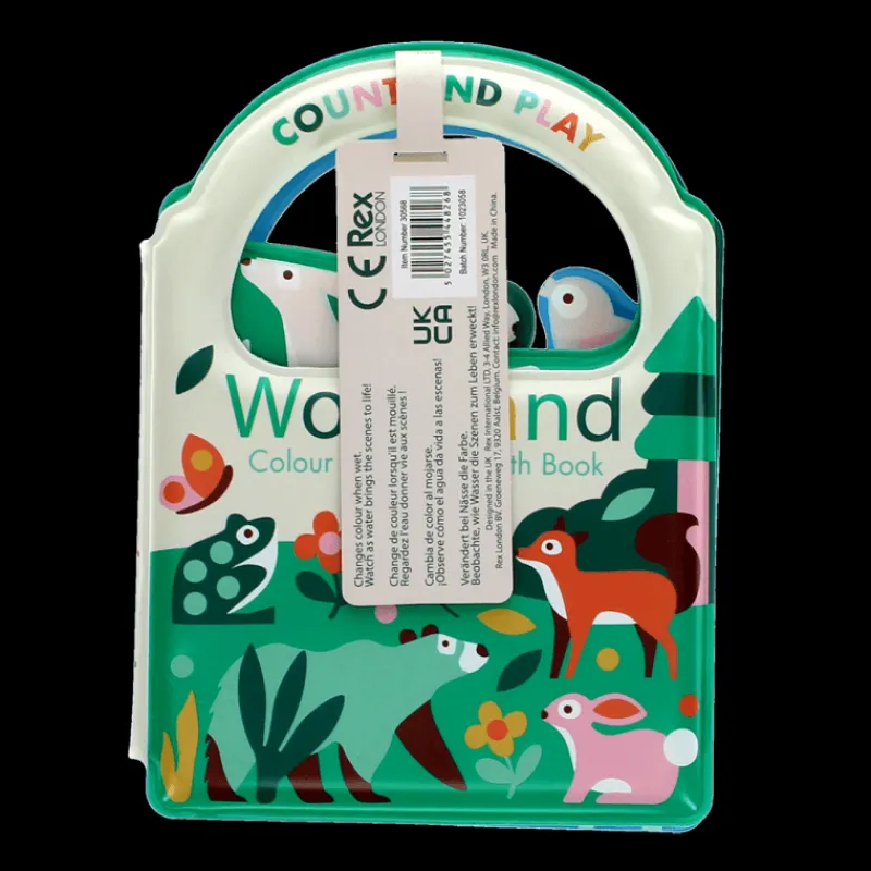 Rex London Colour changing bath book - Woodland Hot