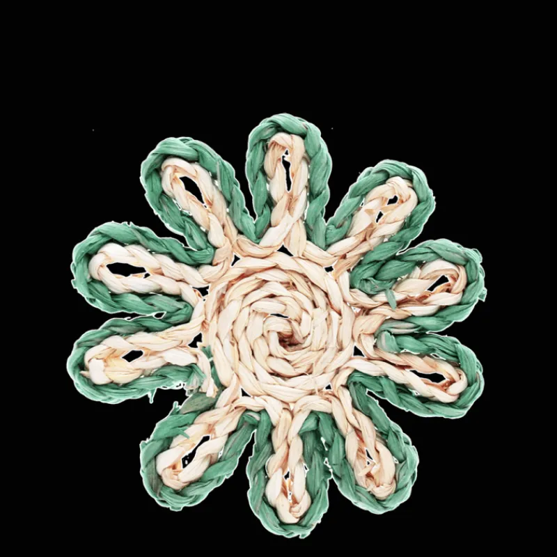 Rex London Corn husk coaster - Blue Online