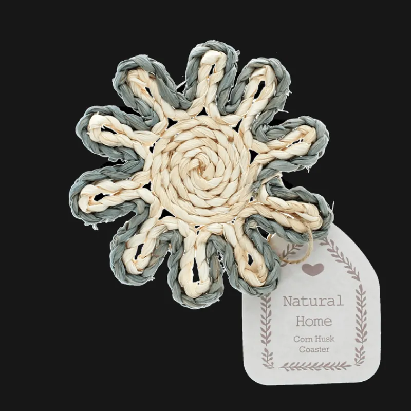 Rex London Corn husk coaster - Grey New