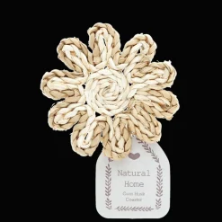 Rex London Corn husk coaster - Natural Outlet