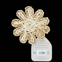 Rex London Corn husk coaster - Natural Outlet