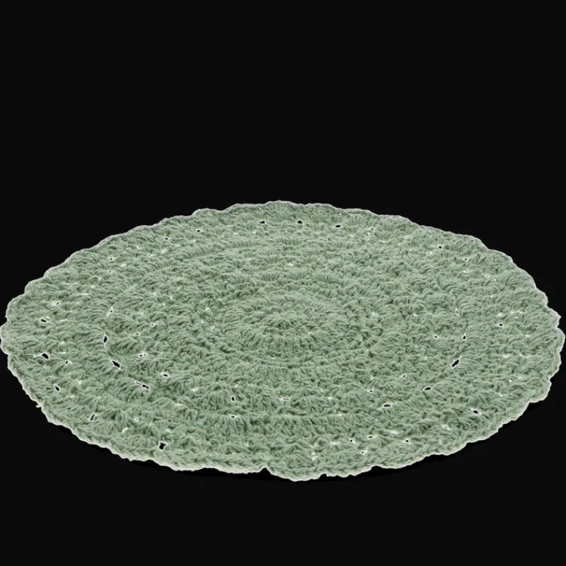 Rex London Crochet placemat - Green Best