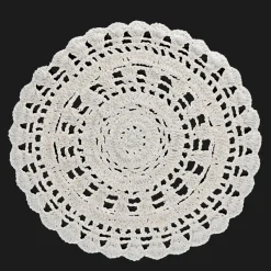 Rex London Crochet placemat - Ivory Online