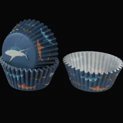 Rex London Cupcake cases (pack of 50) - Sharks Hot