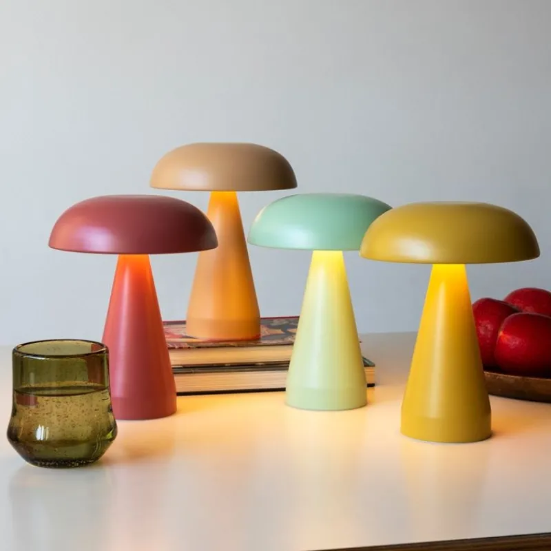 Rex London Dimmable mushroom touch lamp - Mint green Discount