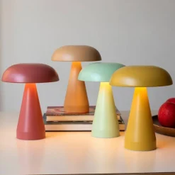 Rex London Dimmable mushroom touch lamp - Mustard yellow Sale