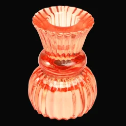 Rex London Double ended glass candle holder - Orange Best