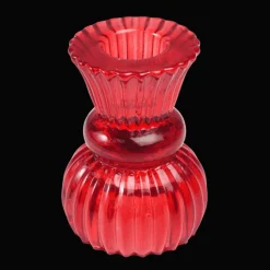 Rex London Double ended glass candle holder - Red Sale