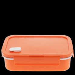 Rex London Double wall lunch box with divider - Orange Clearance