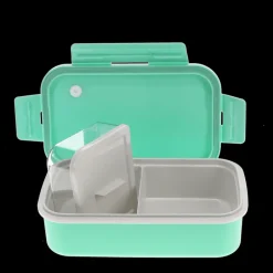 Rex London Double wall lunch box with divider - Aqua Online