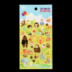 Rex London 3D puffy stickers - Animal Friends Clearance