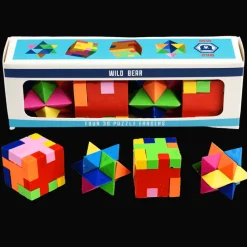 Rex London 3D puzzle erasers (set of 4) - Wild Bear Outlet