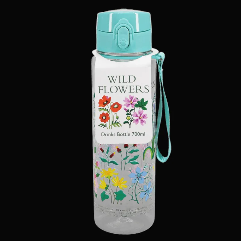 Rex London Drinks bottle with push button lid 700ml - Wild Flowers New