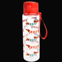 Rex London Drinks bottle with push button lid 700ml - Sausage Dog New