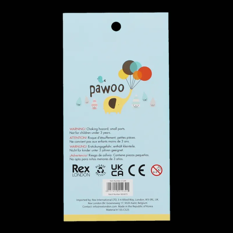 Rex London 3D stickers - Elephant Rain Party Clearance