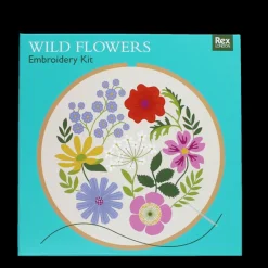 Rex London Embroidery kit - Wild Flowers Fashion