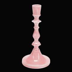 Rex London Enamel candlestick (19cm) - Pink Best