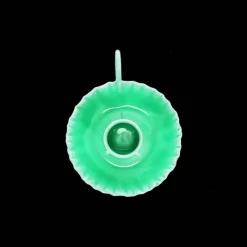 Rex London Enamel chamberstick candle holder - Green Fashion