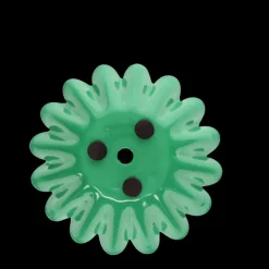 Rex London Enamel cupped flower candle holder - Dark green Clearance