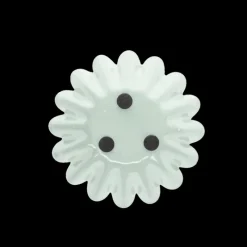Rex London Enamel cupped flower candle holder - Light grey Fashion