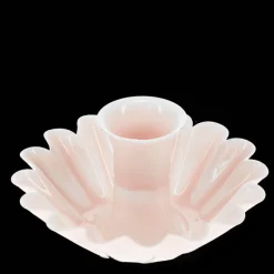 Rex London Enamel cupped flower candle holder - Soft pink Discount