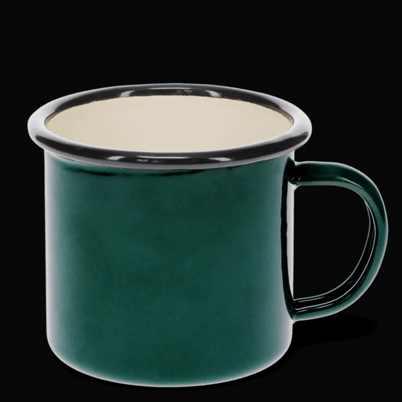 Rex London Enamel mug 350ml - Dark green Online