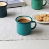 Rex London Enamel mug 350ml - Teal New