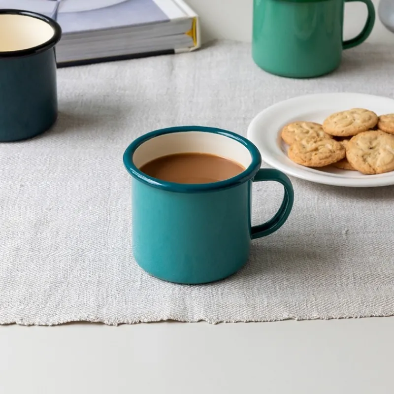 Rex London Enamel mug 350ml - Teal New