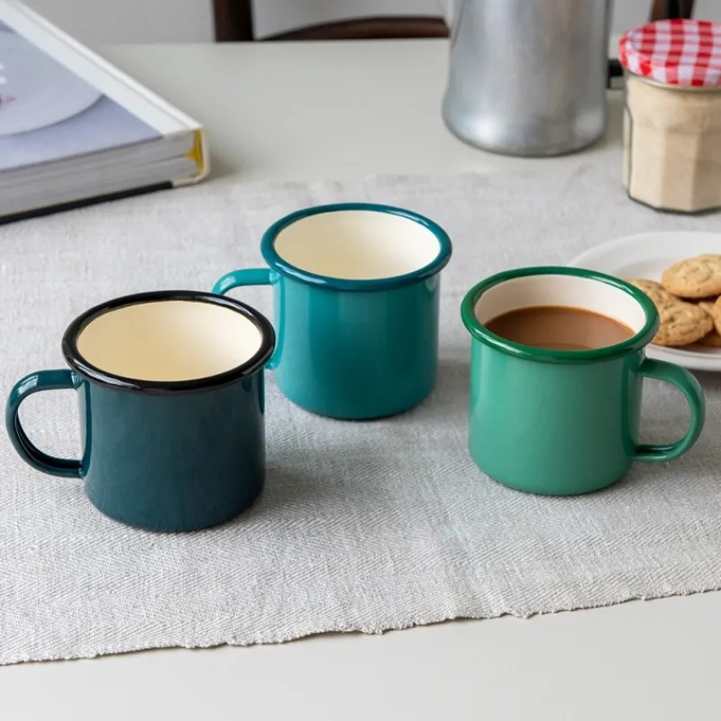 Rex London Enamel mug 350ml - Teal New