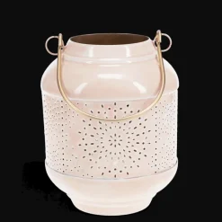 Rex London Enamel tealight lantern - Soft pink Best