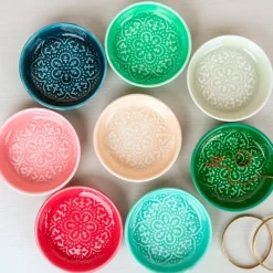 Rex London Enamel trinket dish - Aqua Fashion