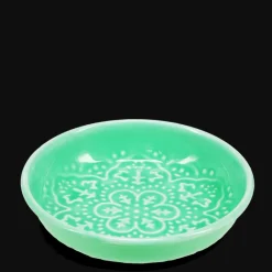 Rex London Enamel trinket dish - Green. New