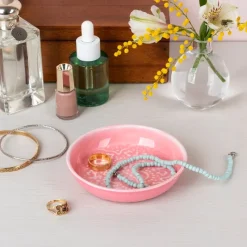 Rex London Enamel trinket dish - Pink Online