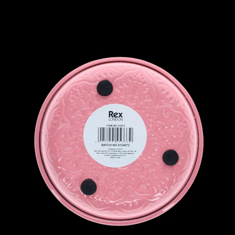 Rex London Enamel trinket dish - Pink Online