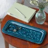Rex London Enamel trinket tray - Blue Discount