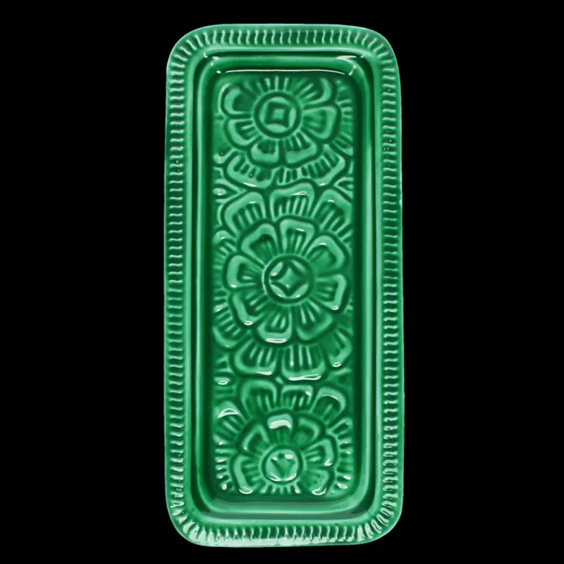 Rex London Enamel trinket tray - Dark green Hot