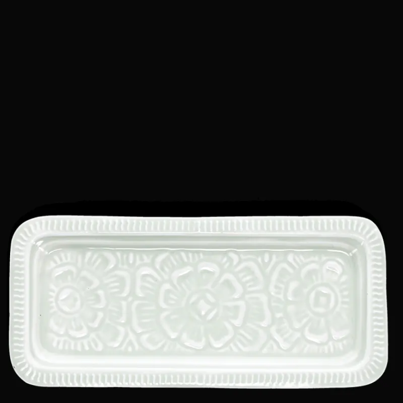 Rex London Enamel trinket tray - Light grey Clearance