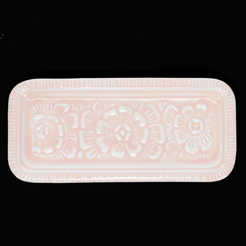 Rex London Enamel trinket tray - Soft pink Outlet