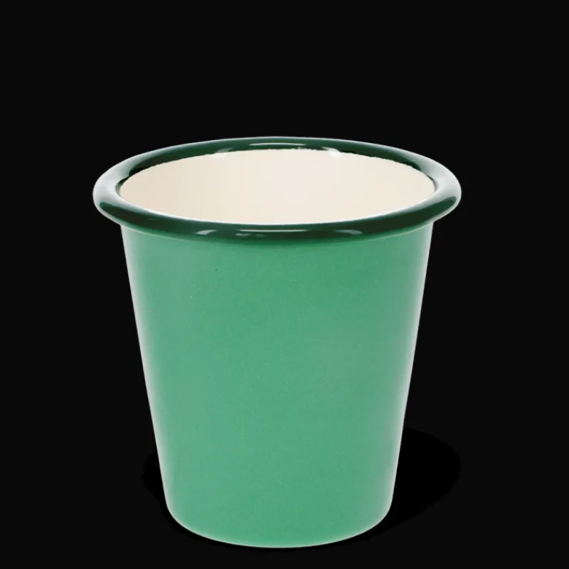 Rex London Enamel tumbler 300ml - Green Clearance