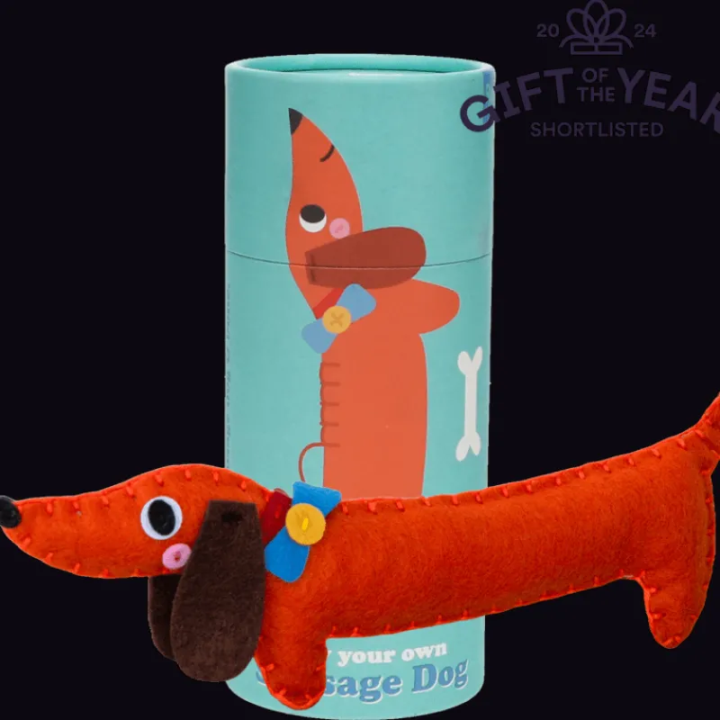 Rex London Felt craft kit - Sew your own sausage dog New
