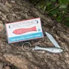 Rex London Fish shaped pocket knife keyring - Spirit of Adventure Hot