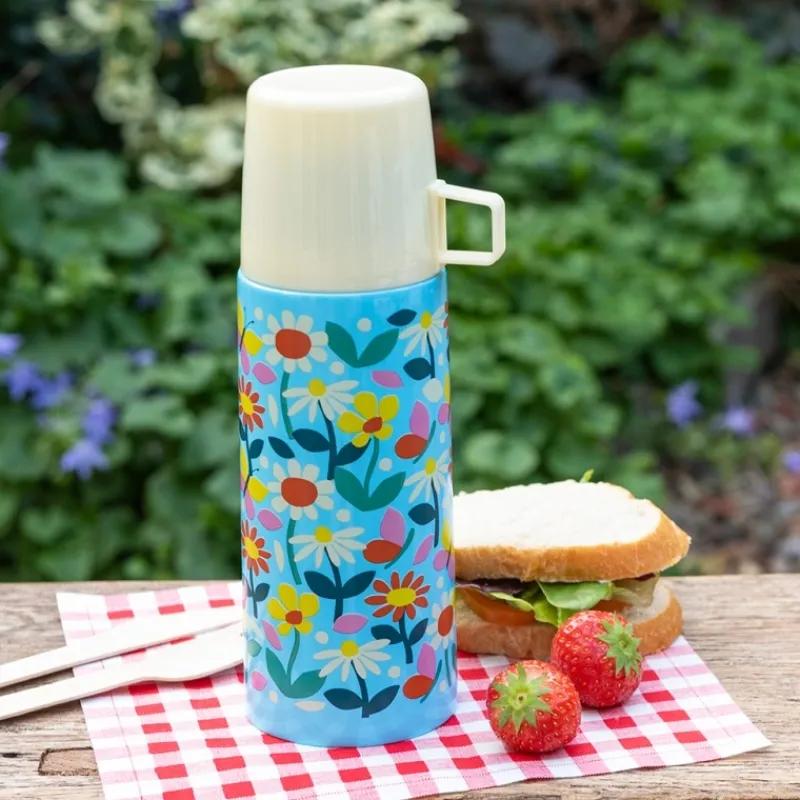 Rex London Flask and cup 350ml - Butterfly Garden Fashion