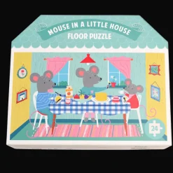 Rex London Floor puzzle (24 pieces) - Mouse in a House Discount