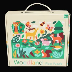 Rex London Floor puzzle (24 pieces) - Woodland Discount